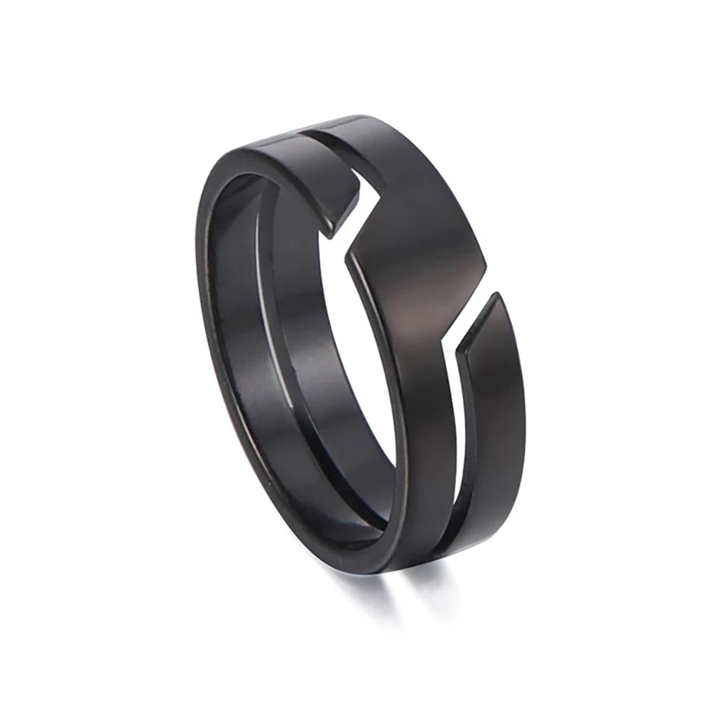 "Slice" - unisex fashion ring